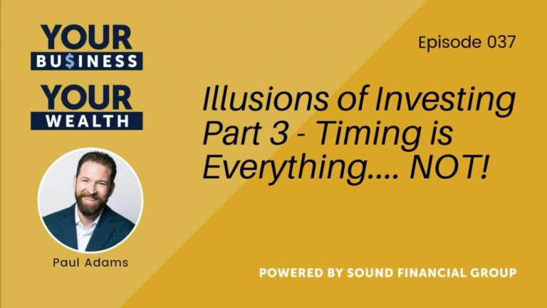 Podcast Episode 37: Illusions of Investing Part 3 – Timing is Everything….Not