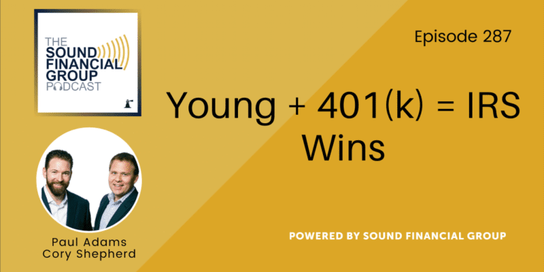 PODCAST EPISODE 287 Young + 401(k) = IRS Wins