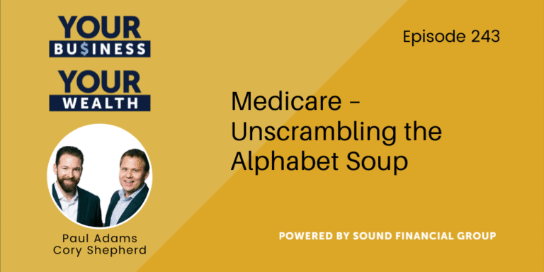 PODCAST EPISODE 243: Medicare – Unscrambling the Alphabet Soup
