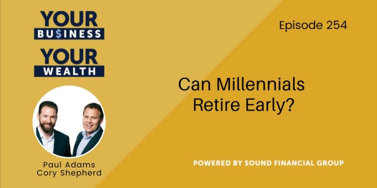 PODCAST EPISODE 254: Can Millennials Retire Early?
