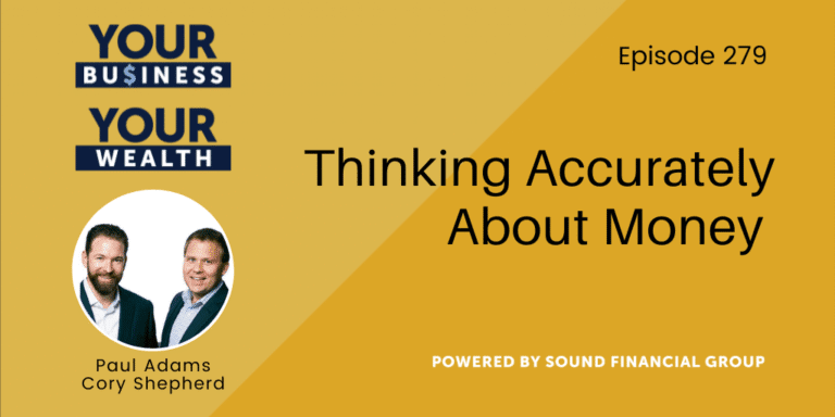 PODCAST EPISODE 279 – Thinking Accurately About Money