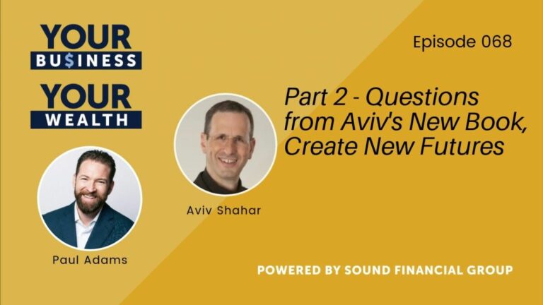 Podcast Episode 68: Aviv Shahar Part 2 – Questions from Aviv’s New Book, Create New Futures