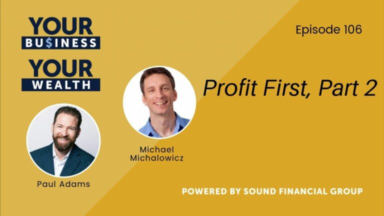 Podcast Episode 106: Profit First, Part 2 with Michael Michalowicz