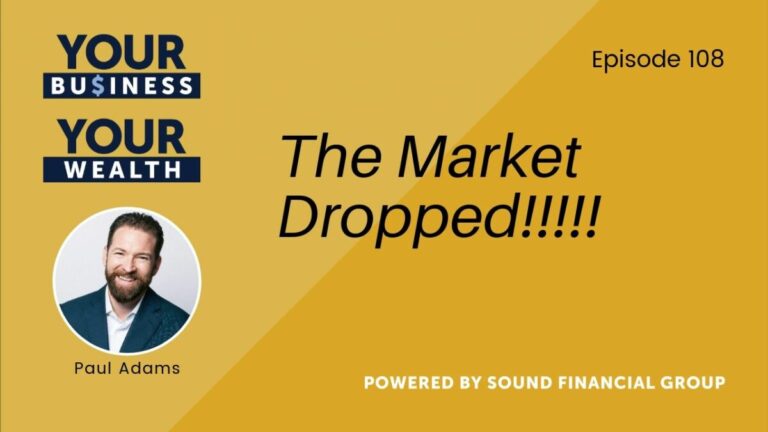 Podcast Episode 108: The Market Dropped!!!!