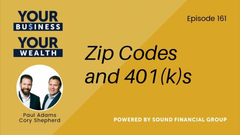 PODCAST EPISODE 161: ZIP CODES AND 401(K)s