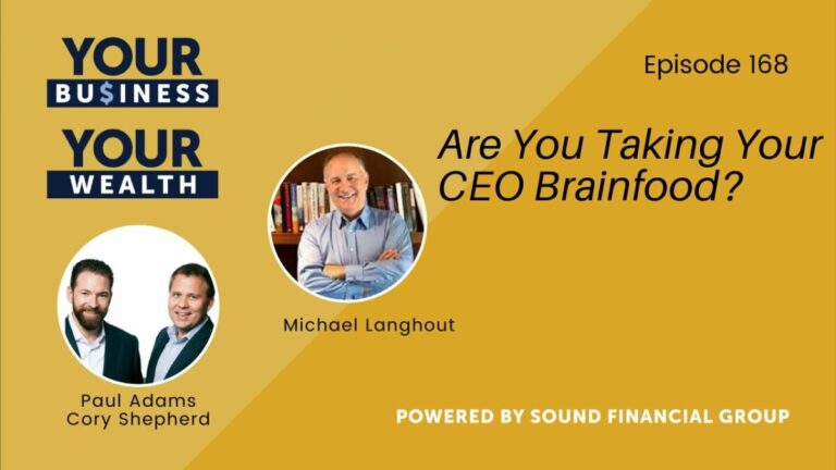 PODCAST EPISODE 168: ARE YOU TAKING YOUR CEO BRAIN FOOD WITH MICHAEL LANGHOUT