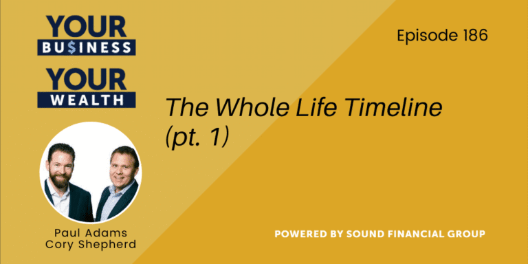 PODCAST EPISODE 186: The Whole Life Timeline (pt.1)