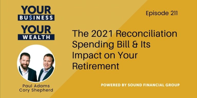 PODCAST EPISODE 211: The 2021 Reconciliation Spending Bill & Its Impact on Your Retirement