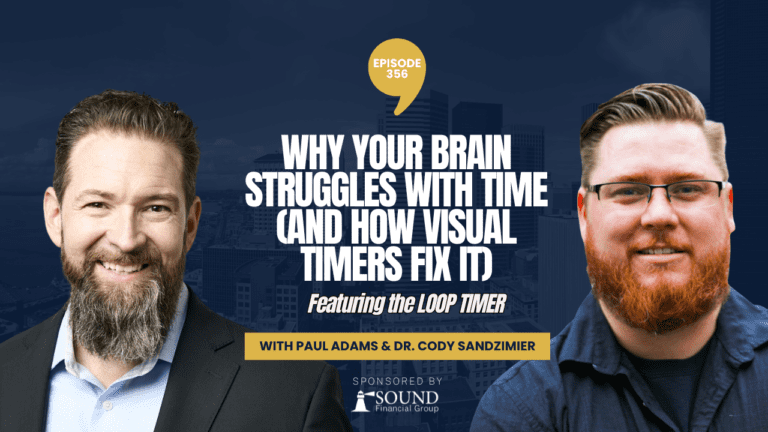 PODCAST EPISODE 356 –  Why Your Brain Struggles With Time (And How Visual Timers Fix It)