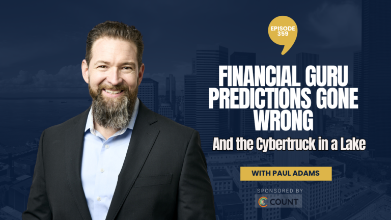 PODCAST EPISODE 359 – Financial Guru Predictions Gone Wrong and CyberTruck Sinks