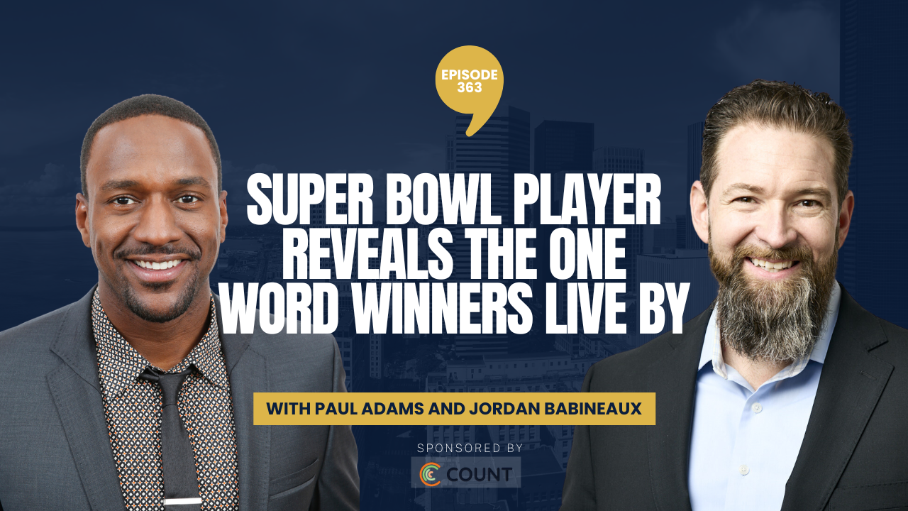 Super Bowl Player Reveals the One Word Winners Live By